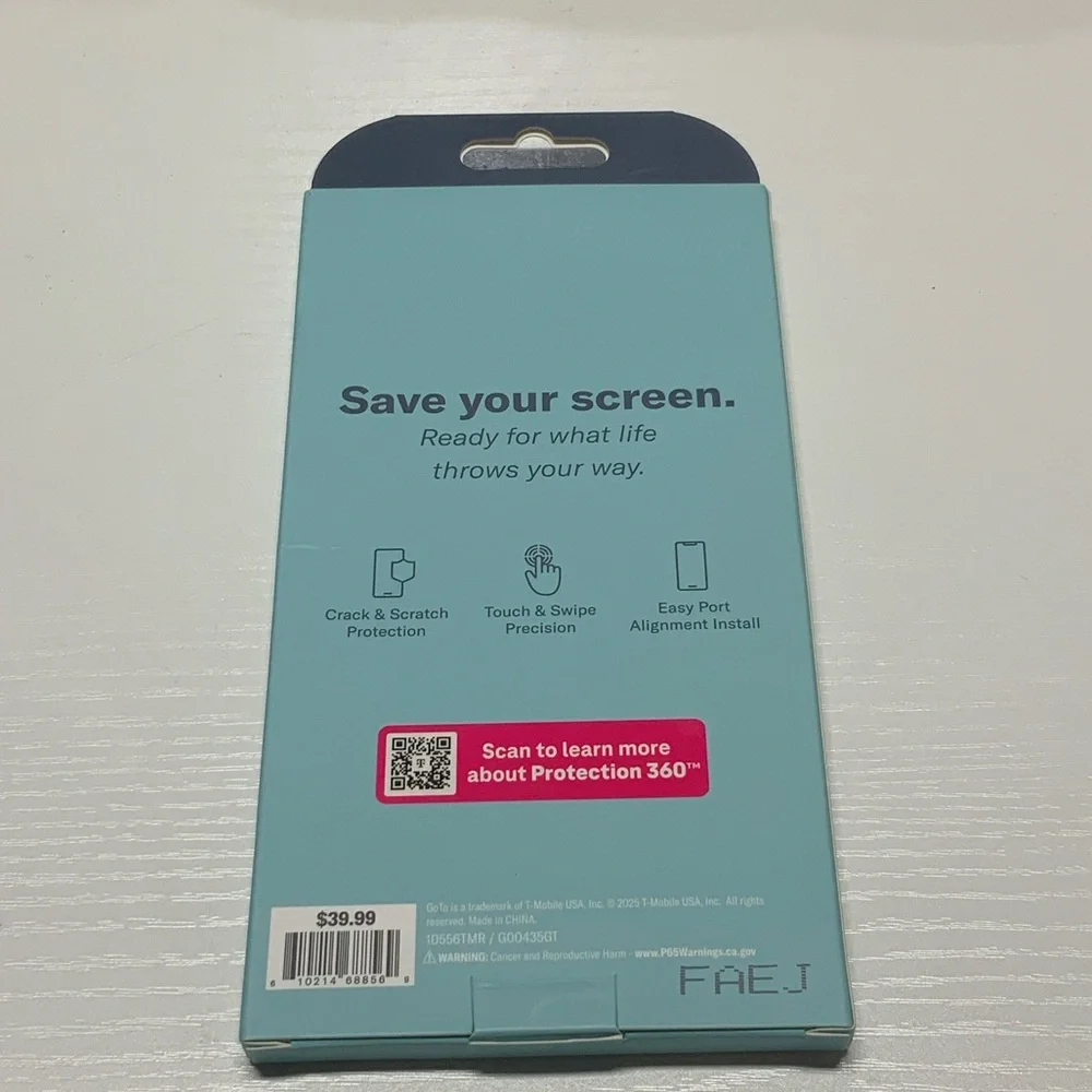 Go-To Screen Protector for Samsung Galaxy S25 FE - White